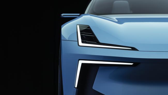 Polestar electric roadster concept car