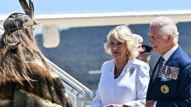 Charles, Camilla arrive in Canberra; Thorpe tussles with police