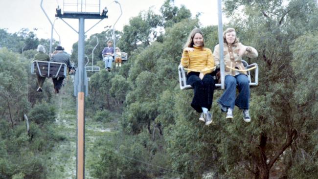 The chairlift was a popular feature of Whistle Stop.