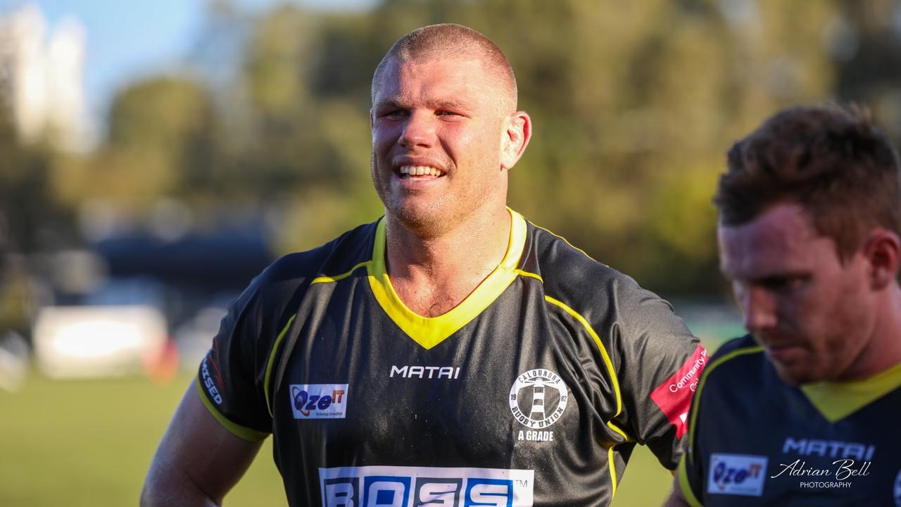 Caloundra player Blake Enever. Picture: Adrian Bell Photography.