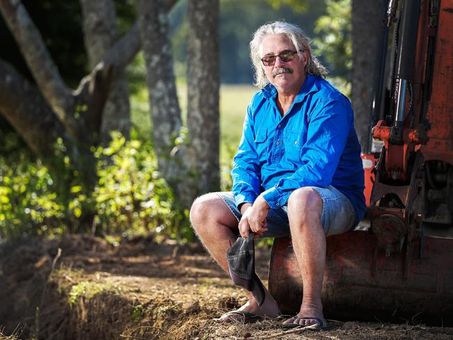 Beenleigh Crayfish Farm sales manager Paul Stewart received the final chilling call from Jeffrey Brooks. Picture: Nigel Hallett