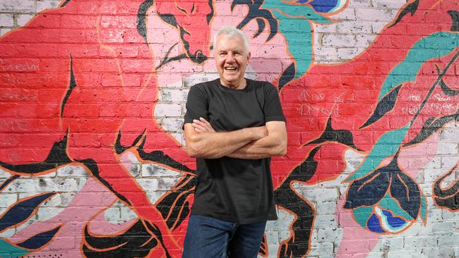 Daryl Braithwaite is waiting for his friends to sledge his playlist. Picture: Alex Coppel.