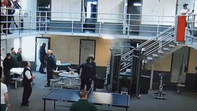 The clip gives insight into life inside Port Phillip Prison