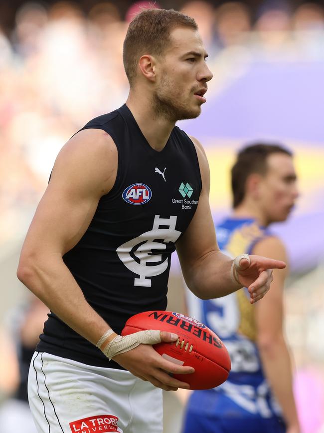 Carlton will be desperate to keep Harry McKay off the free agency market. Picture: Getty Images