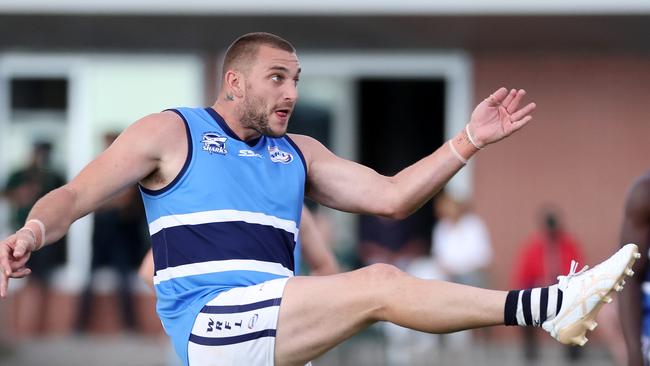 Mark Hanson of Point Cook Centrals.Pic: George Sal