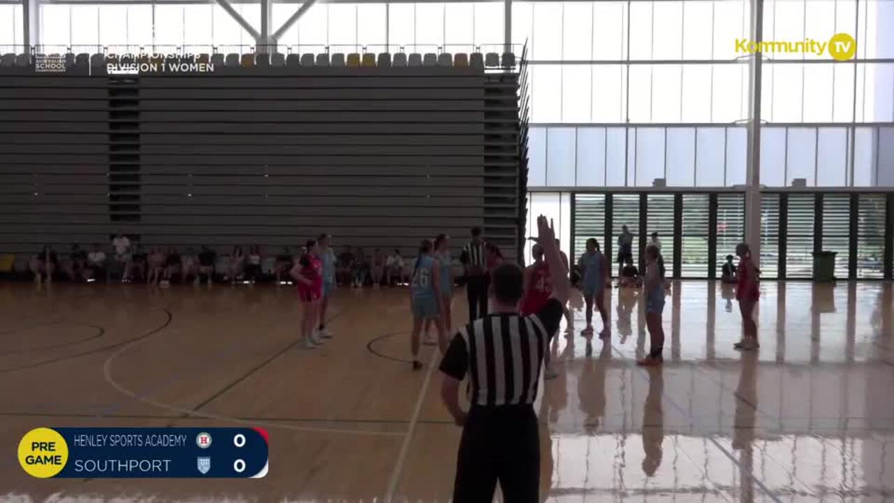 Replay: Henley High v Southport State High (U20 Women Div 1 Gold)—2024 Basketball Australia Schools Championships Day 5