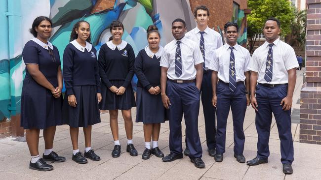 AIEF scholarship recipients at The Cathedral School, Townsville.