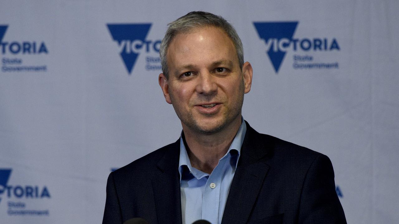 Victoria's chief health officer Brett Sutton provides a coronavirus update in Melbourne. Picture: NCA NewsWire/Andrew Henshaw