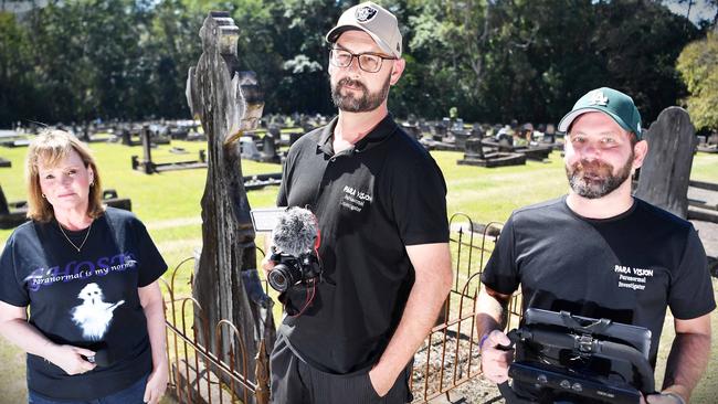 Para Vision team members Suzette Nielsen-Aquin, Daniel Shigroff and Justin Harmon. Picture: Patrick Woods.