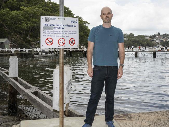 SYDNEY, AUSTRALIA - NewsWire Photos - Sunday, 26 January 2025:A portrait of Cook MP Simon Kennedy unveilng an election promise to spend more than $1m fixing up Sydney's "worst swimming spot" at  38 Ellesmere Rd, Baths at Gymea Bay Picture: NewsWire / Monique Harmer