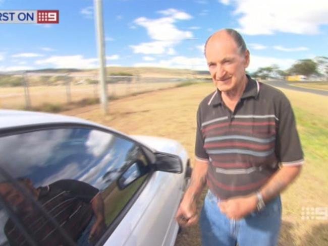 Nine News frame grab of Vincent O'Dempsey who was an integral part of the Brisbane vice scene, he was involved in the drug trade, overseeing prostitution and massage parlours.