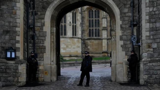 An armed man has tried to break in to Windsor Castle, where the Queen is celebrating Christmas with her family.