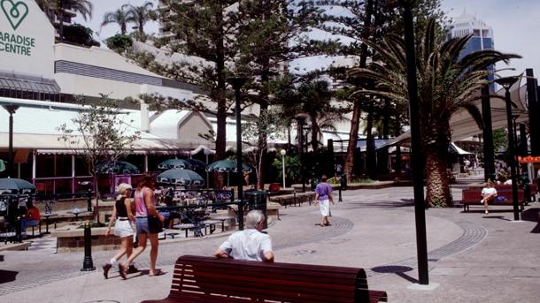 The Mall in the late-1980s.