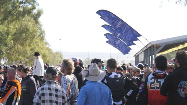 Finke fever has gripped Alice Springs, with hundreds of punters coming to catch all the action at the 2025 Tatts Finke Desert Race Prologue, Saturday, June 7. Picture: Gera Kazakov
