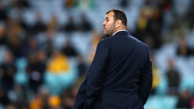 Wallabies coach Michael Cheika is under pressure after two Bledisloe Cup hidings.