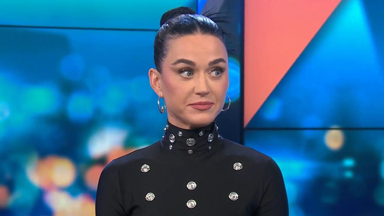 Katy Perry appeared on The Project.