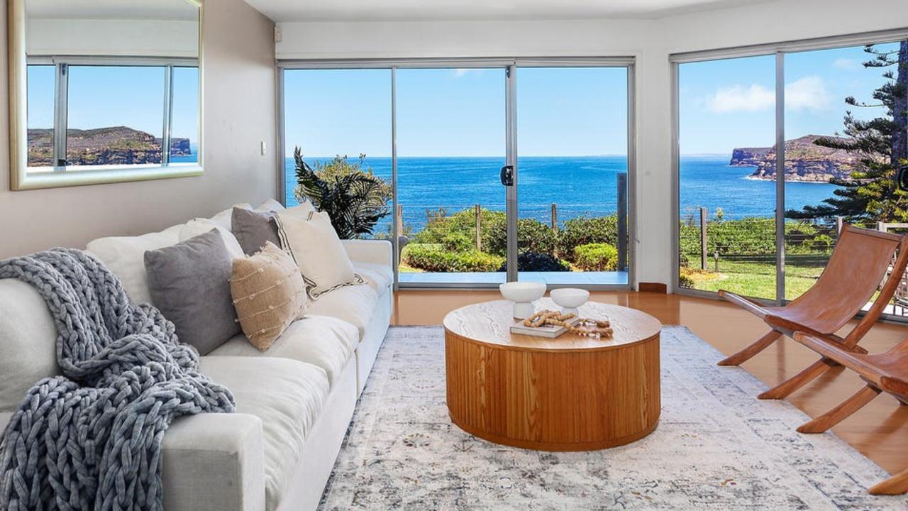 Not a bad living room either. Picture: Realestate.com.au