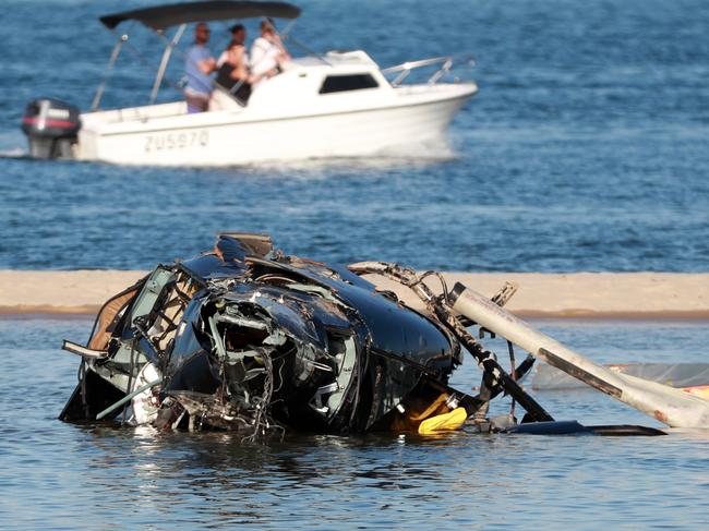 Queensland Police and ATSB Officers recovered the wreckage on Tuesday. Picture Scott Powick