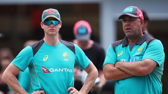 Darren Lehmann admits he worried for the banned trio. Picture: Phil Hillyard