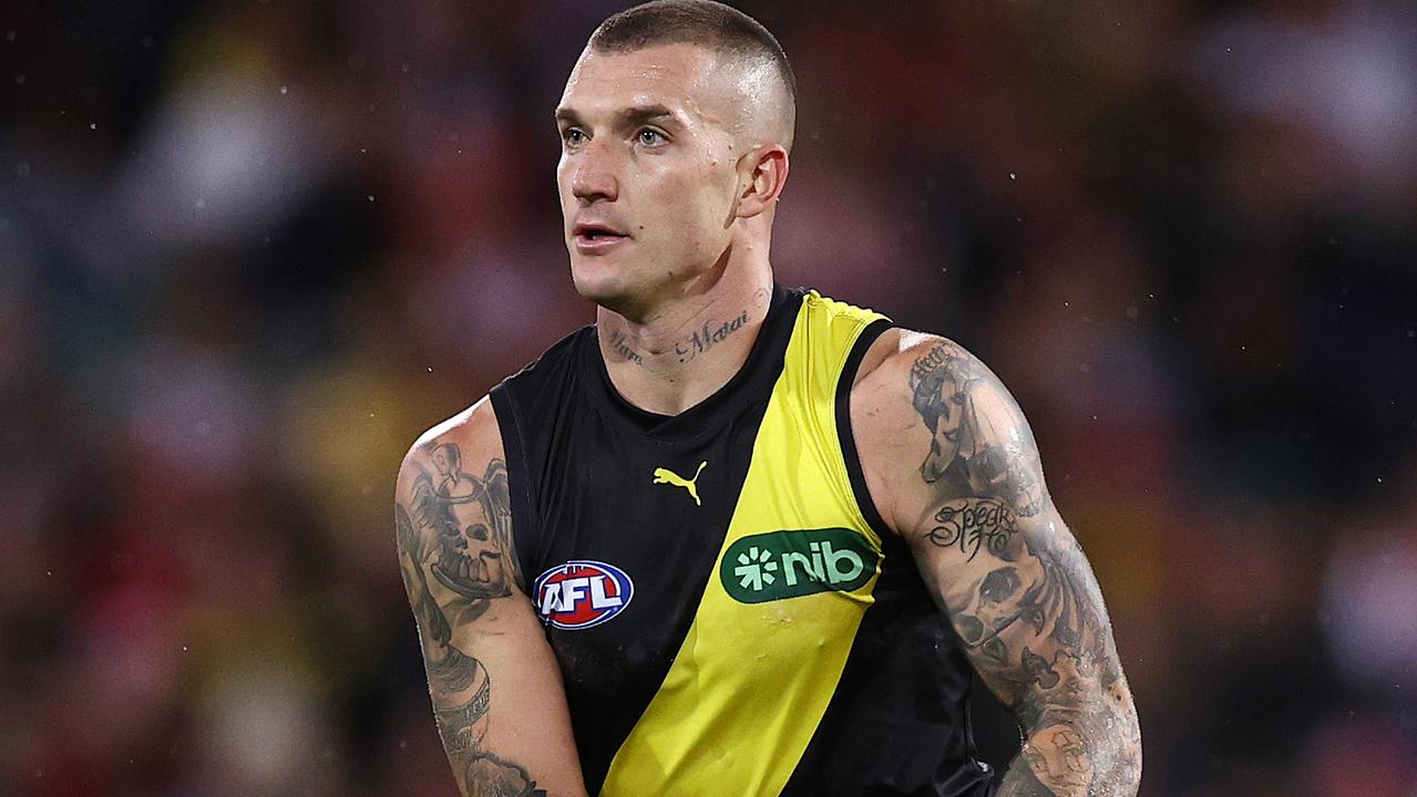 Dustin Martin was involved in trade speculation last year. Picture: Michael Klein