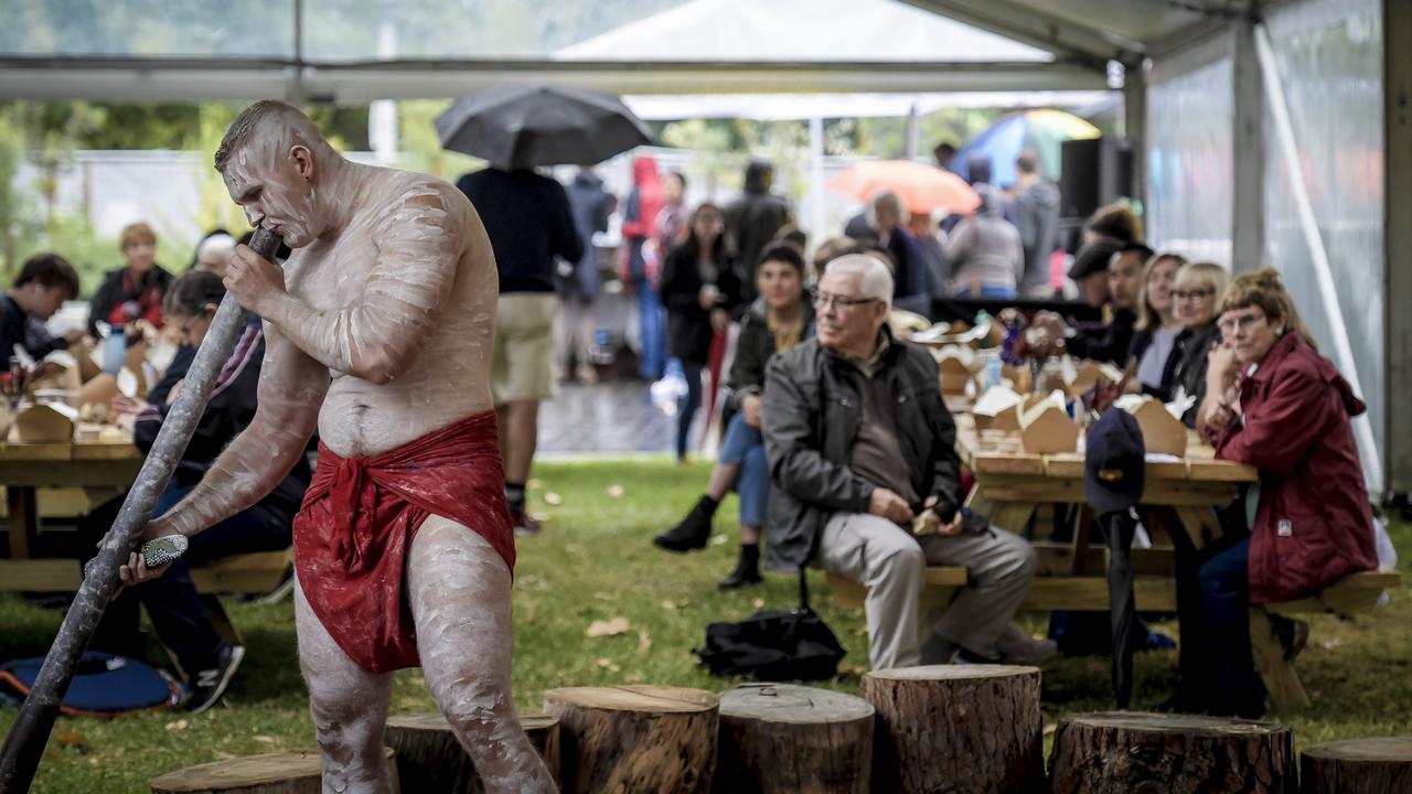 Adelaide Festival 2021. Ngarku'adlu (Let's Eat) picnic. Picture: Roy VanDerVegt