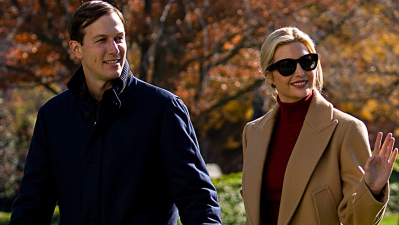 Jared Kushner and Ivanka Trump. Picture: Getty