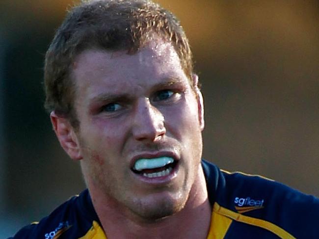 PERTH, AUSTRALIA - JANUARY 23: David Pocock of the Brumbies looks on during the Super Rugby trial match between Western Force and ACT Brumbies at McGillivray Oval on January 23, 2015 in Perth, Australia. (Photo by Will Russell/Getty Images)