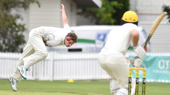 Wynnum-Manly bowler Hayley Malpass. Picture, John Gass