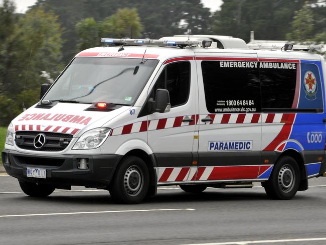 Ambulance Vicgtoria has defended its decision to use a taxi to transport a woman with appendicitis to hospital earlier this year, after she made a complaint.