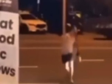 Footage has emerged on Instagram showing a pedestrian vs car incident. Photo: contributed