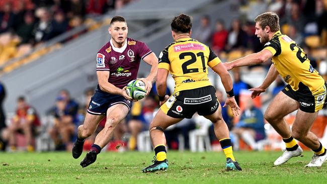 James O’Connor in action for Queensland Reds against Western Force at Suncorp Stadium last month. Picture: Getty Images