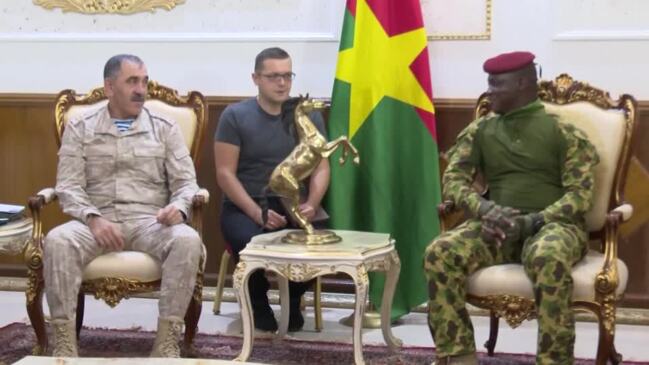 Burkina Faso and Russia talk military cooperation | The Australian