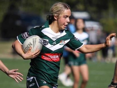 Jade Elford finds space for St Marys. Picture: St Marys Rugby League