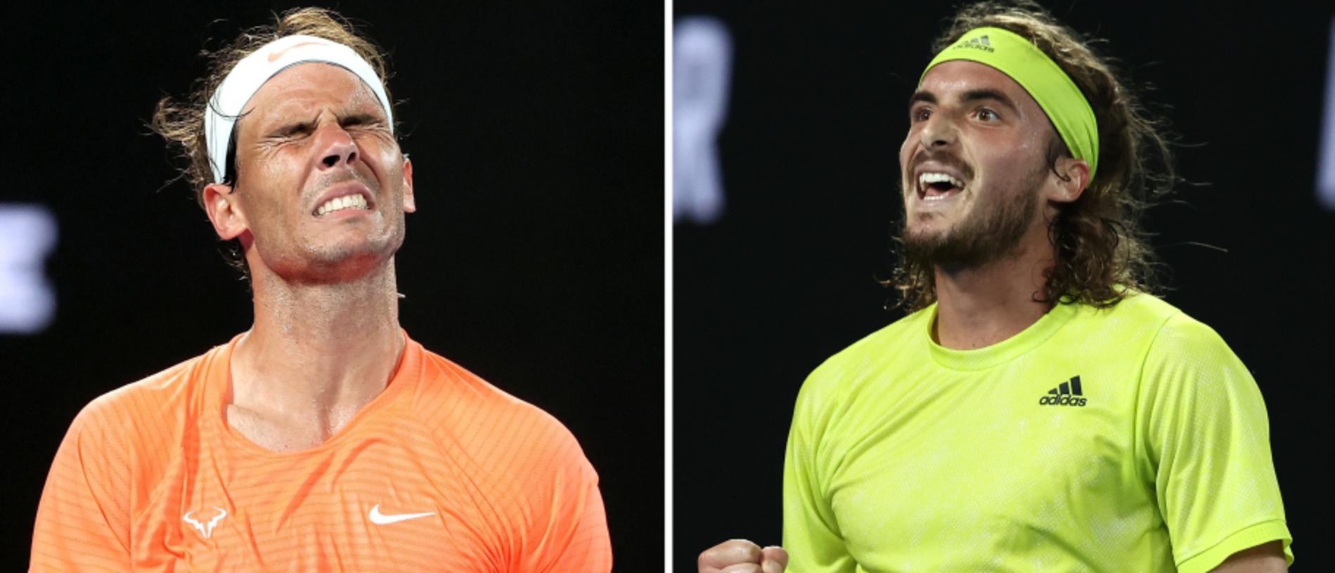 Australian Open 2021 live scores, results, Rafael Nadal vs Stefanos Tsitsipas, updates, video, highlights