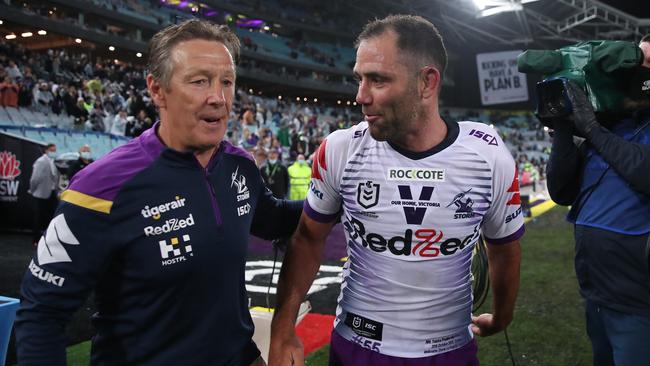 Andrew Johns can’t see Cameron Smith playing for another NRL team.