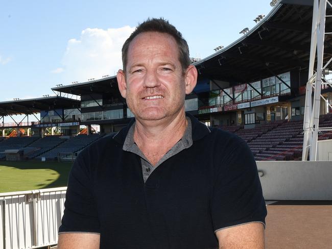 Stuart Totham CEO NTFL  speaks to the media in regards to the shut down of the NTFL Grand Final this weekend due to Caronaviris.