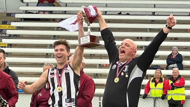 Reynella claimed the ultimate prize this year. Picture: Reynella Football Club