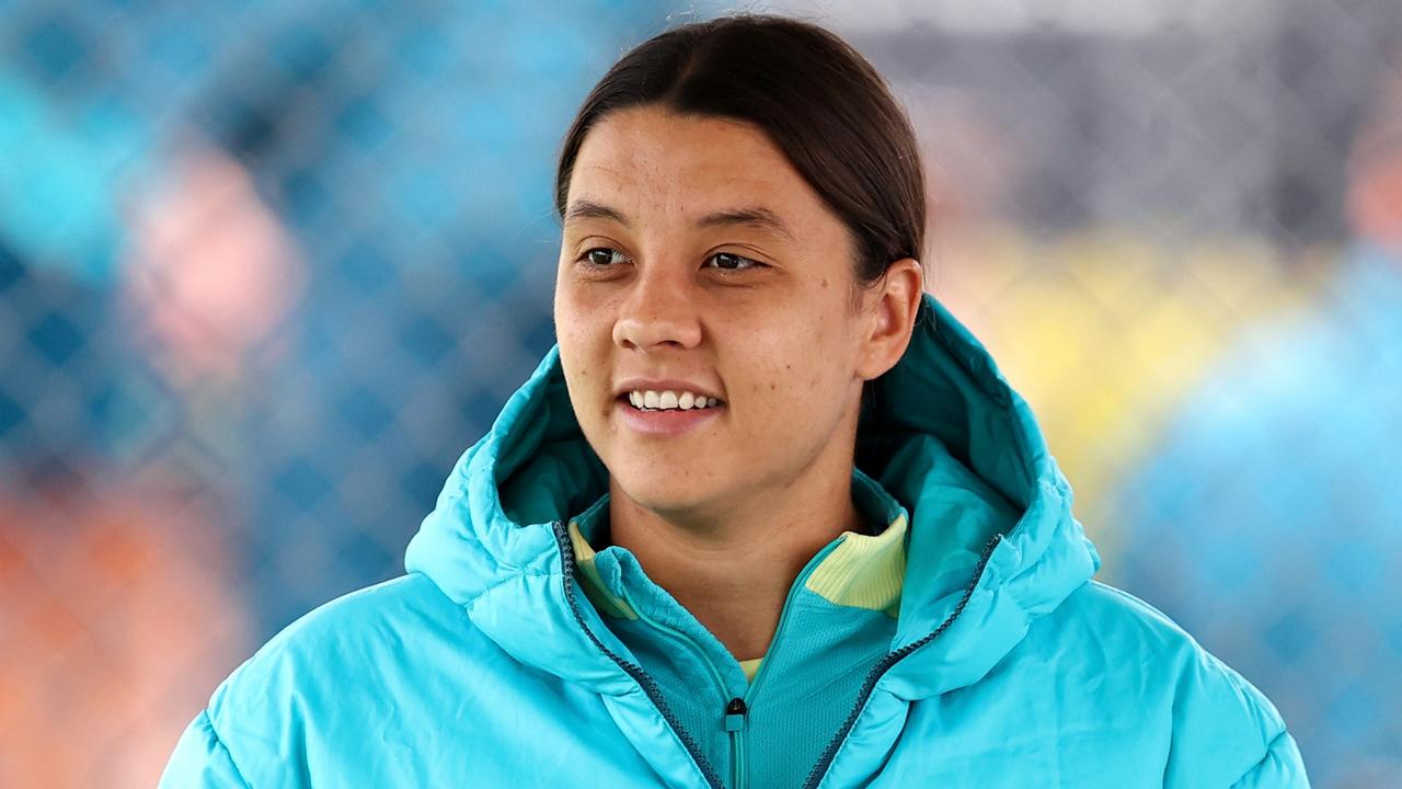 Cannuli predicts Sam Kerr won’t feature against Denmark. Picture: Getty Images