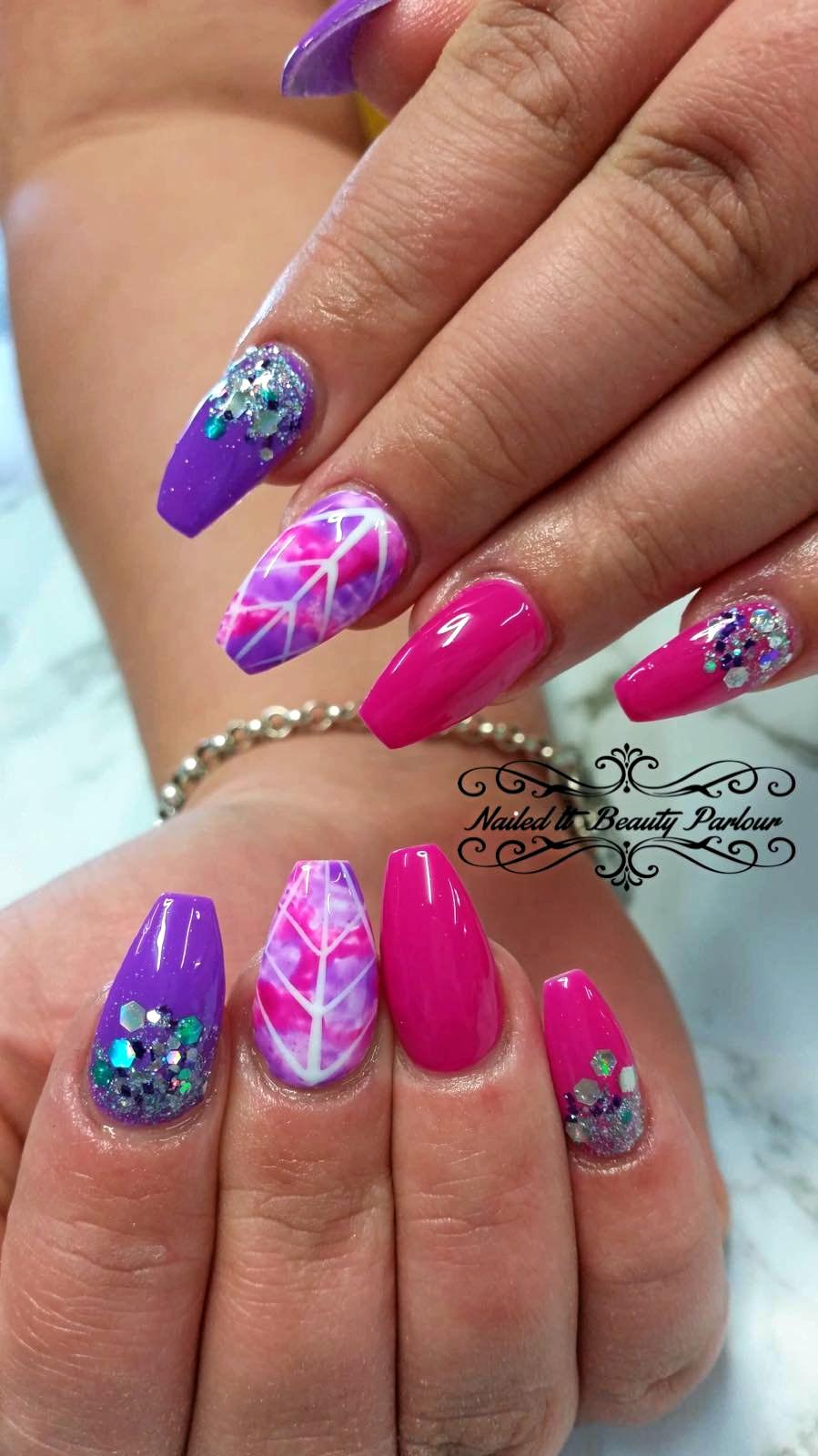 Photos of Brodie's work at Nailed It Beauty Parlour. Picture: Contributed