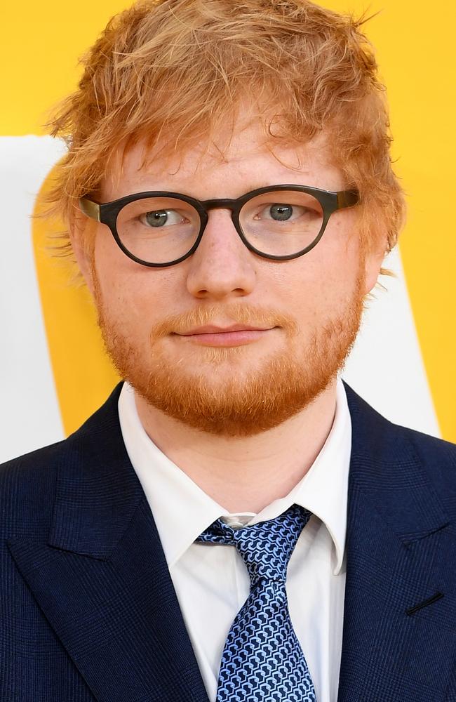 Ed Sheeran has welcolmed his first baby gir. Picture: Gareth Cattermole/Getty Images.