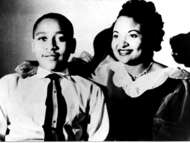 USA African-American teenager murder victim Emmett Till. 1950s racism race question