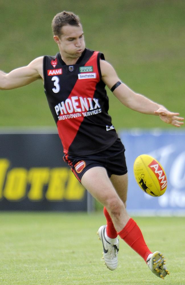 Ross Young in Perth colours in the WAFL.