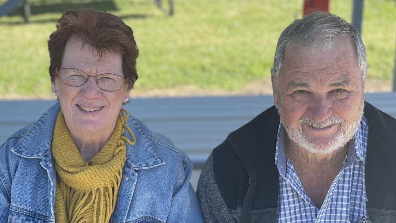 Jan and Norm Morris from North Mackay. Mackay Show June 14 2022. Picture: Max O'Driscoll.