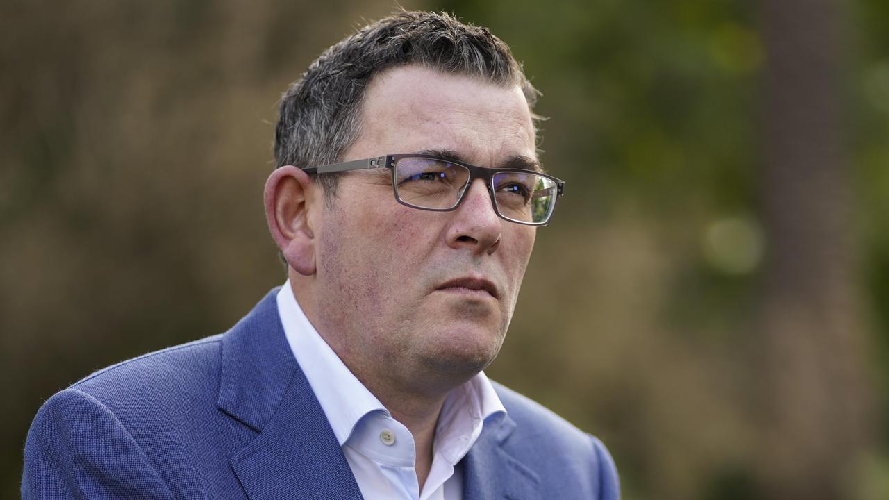 Victorian Premier Daniel Andrews confirmed Victoria would no longer host the Commonwealth Games in 2026. Picture: NCA NewsWire/ Valeriu Campan