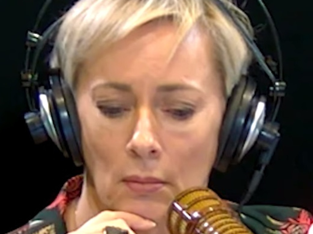 Amanda Keller got emotional on radio this morning.