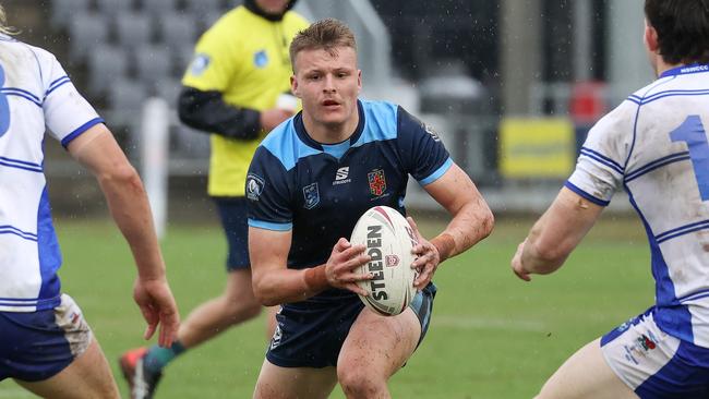 The Panthers have convinced emerging star back rower Harrison Hassett to reject the Dolphins. Picture: Liam Kidston