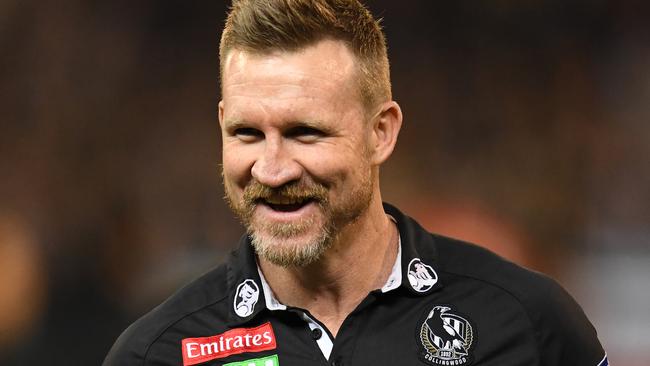 Nathan Buckley took Collingwood to the Grand Final last year.