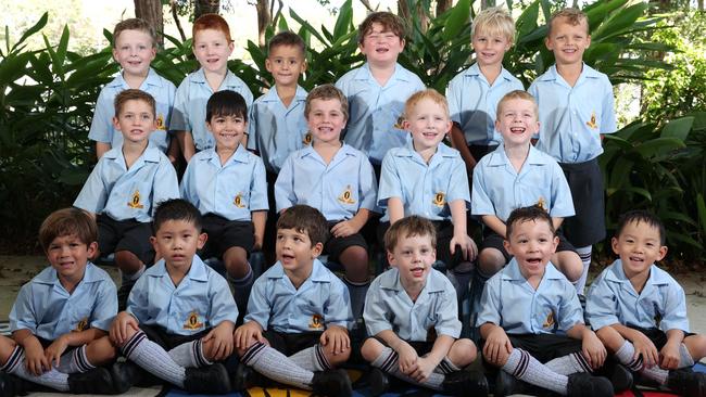 My First Year: TSS Prep RA. Front row: Santi, Henry, Misha, Ryder, Justin, Ray. Middle row: Franklin, Knox, Jesse, Colt, Eli. Back row: Beau, Liam, Rome, Uriah, Byron, Van. Picture Glenn Hampson.