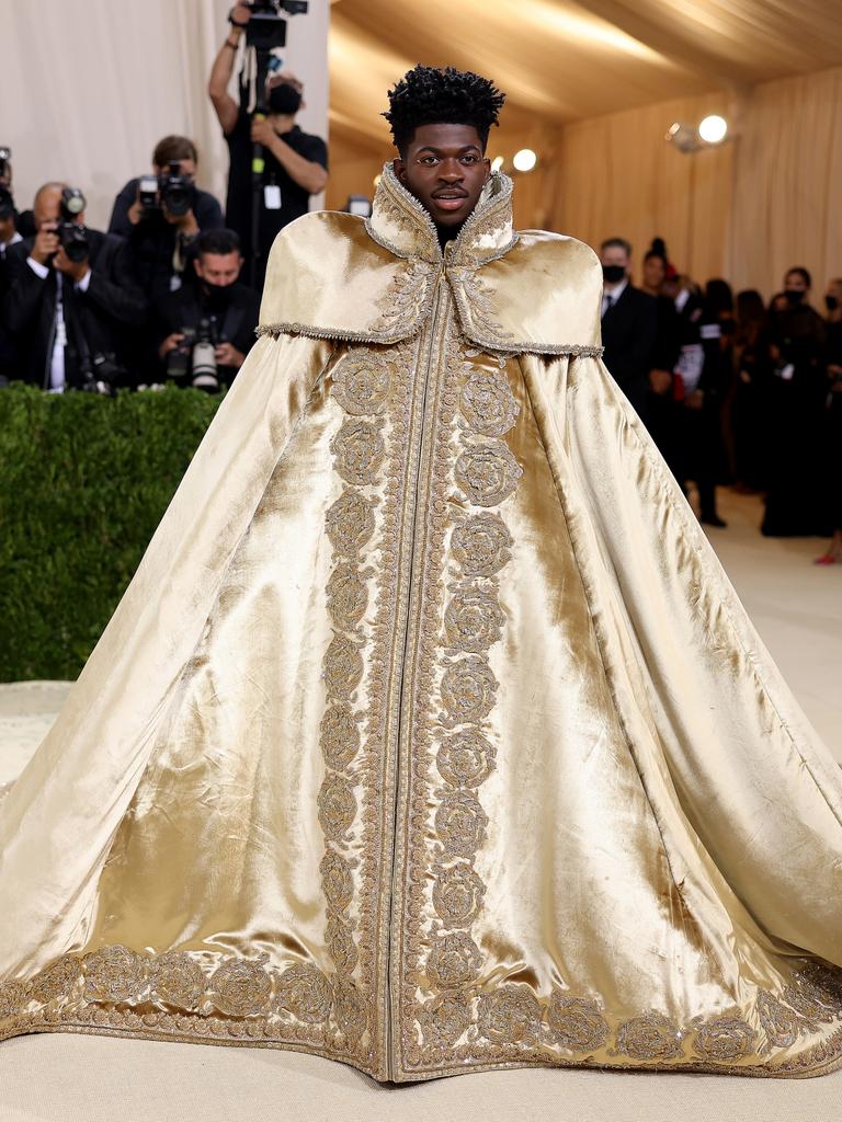 Lil Nas X attends the 2021 Met Gala in 2021. Picture: John Shearer/WireImage