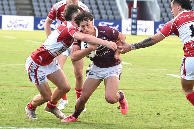 Meninga Cup rugby league grand final between Redcliffe and Burleigh. Saturday May 10, 2025. Picture, John Gass